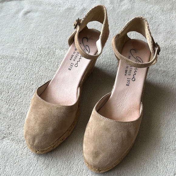 Gaimo Suede Wedge Espadrilles - Picture 3 of 15
